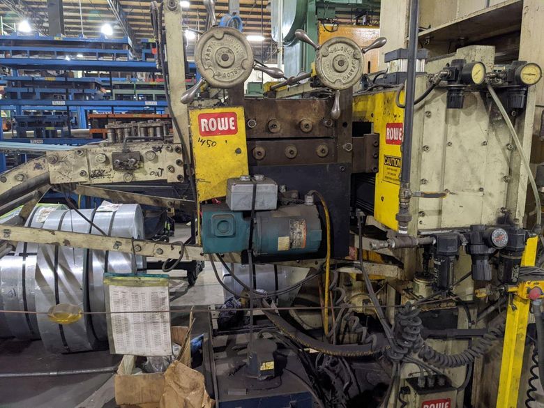 12000 LB x 40" x .090" ROWE SERVO FEED LINE