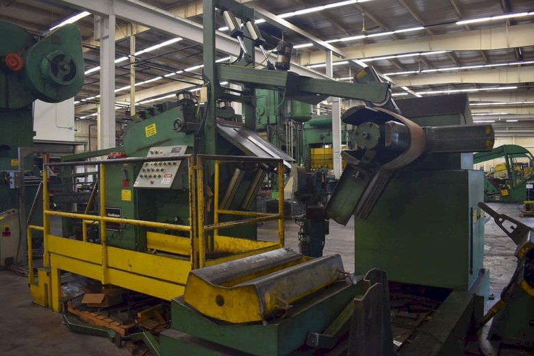 15000 LB X 24" X .187" FEEDLEASE SERVO FEEDLINE