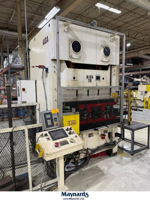 121 TON AIDA DOUBLE CRANK GAP PRESS