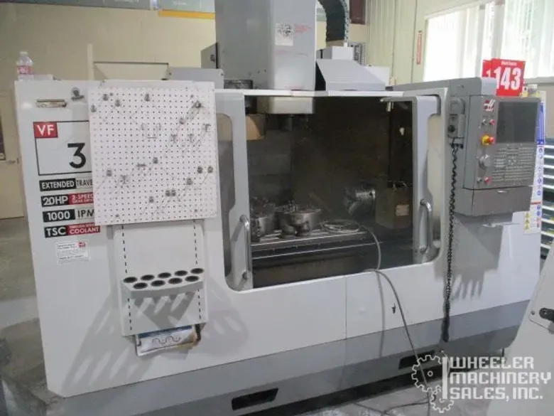 2007 HAAS VF-3YT Vertical Machining Center w/ 4th Axis #8360