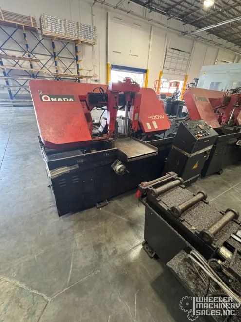 2012 AMADA HFA-400W Fully Automatic Band Saw #8367 #1