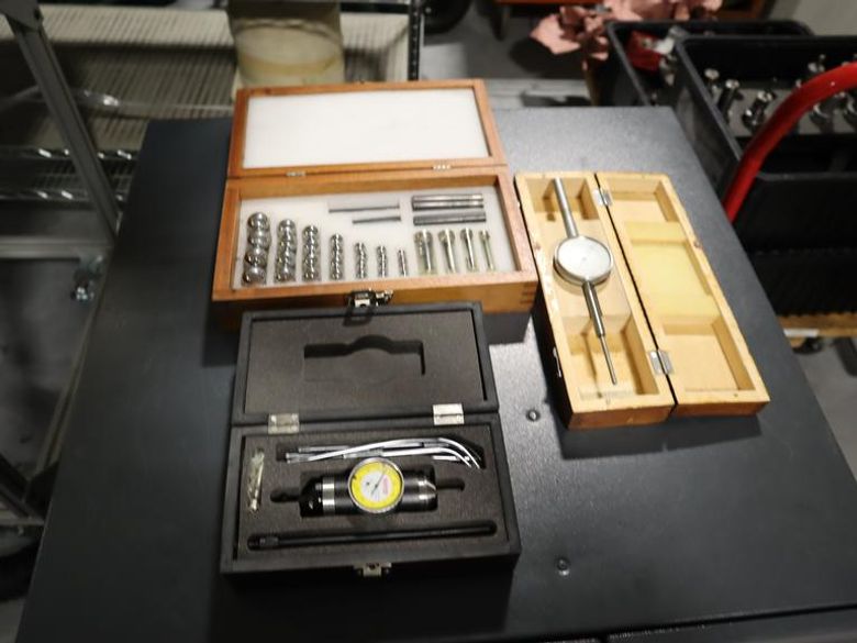 Links 0-2" Dial Travel Indicator, Ball Gage Set, SPI Coaxial Indicator .0005"- Auction Item