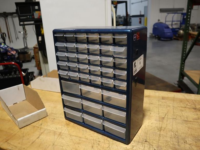 Multi Bin Plastic Storage Unit with 42 Drawers **Empty**- Auction Item