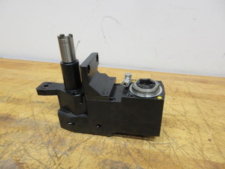Heimatec 8 019 46 165, VDI40 Drive Lathe Radial Live Tool, Double Sided ER32 Collet with Coolant Nozzles ***Appears New***- Auction Item