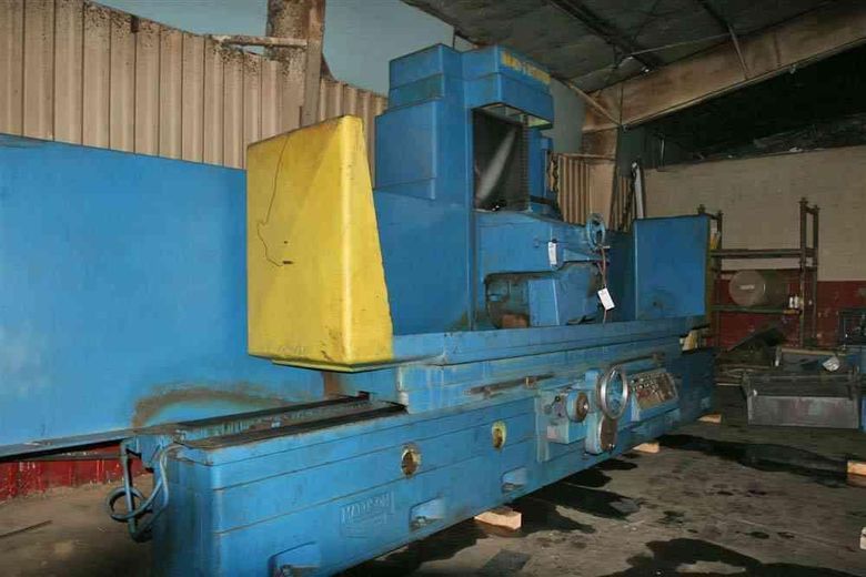 20" X 96" MATTISON HYDRAULIC HORIZONTAL SURFACE GRINDER: STOCK #53957