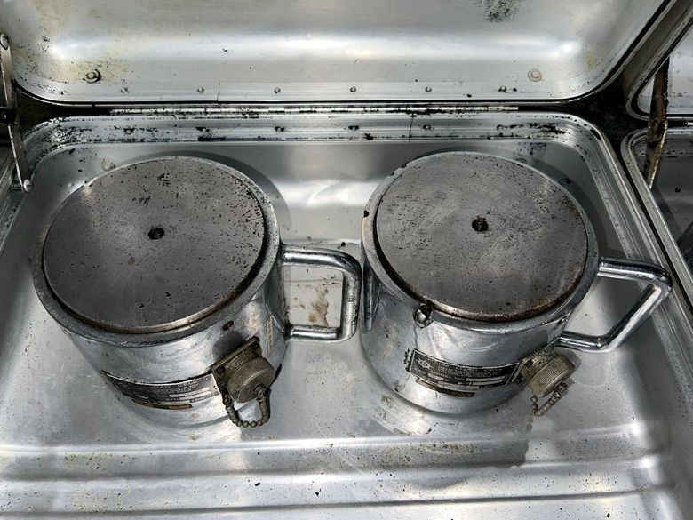 (2) 250 TON HELM MODEL #LC250T TRANSDUCER LOAD CELL TONNAGE INDICATORS: STOCK #16896