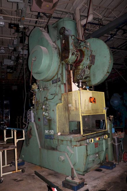250 TON NIAGARA OBI PRESS: STOCK #70534