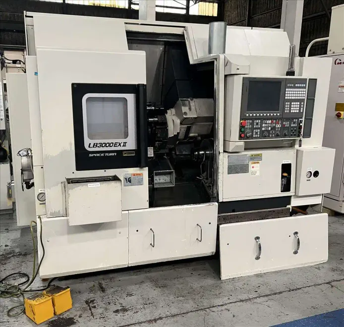2017 OKUMA LB3000EXII-MYW/450 CNC Turning Center with SubSpindle Live Milling and Y Axis