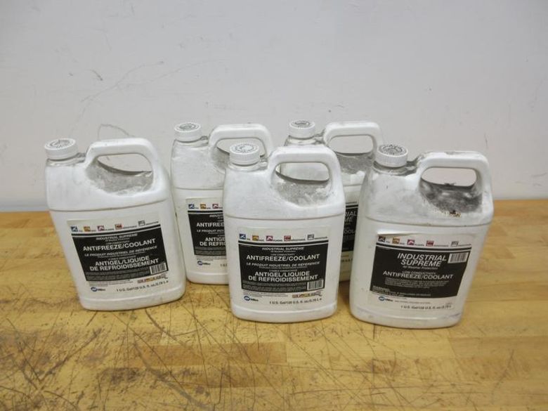 Industrial Supreme 4.5 Gallons of Low Conductivity Antifreeze/Coolant for Welder Cooling Systems- Auction Item