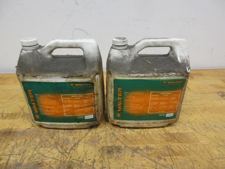 Walter Spatter Block for Welding, (2) 1.3 Gallon Jugs, (1) Sealed, (1) Half Full- Auction Item