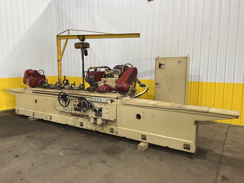 10" X 96" CINCINNATI PLAIN CYLINDRICAL GRINDER:  STOCK 18585