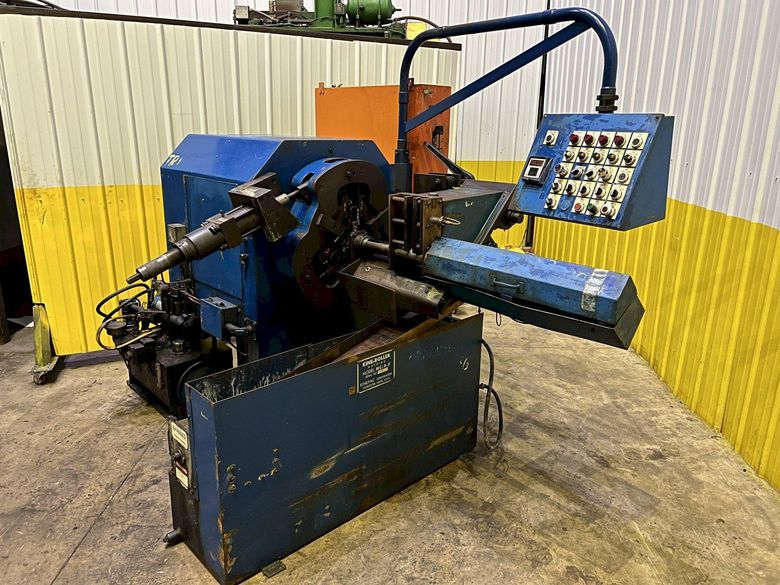 3" KINEFAC MODEL #MC-6-F "KINE-ROLLER" 3-DIE AUTOMATIC THREAD ROLLER THREADER: STOCK #17073