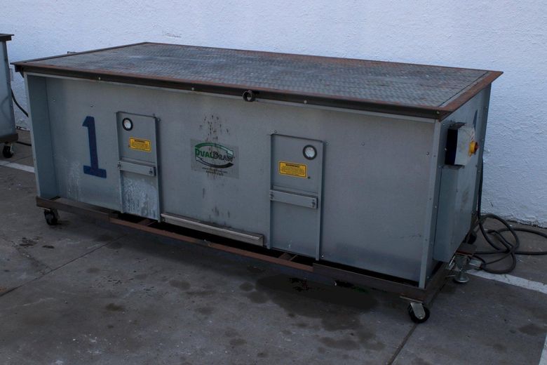 4' X 8' DOWNDRAFT TABLE: STOCK #76694