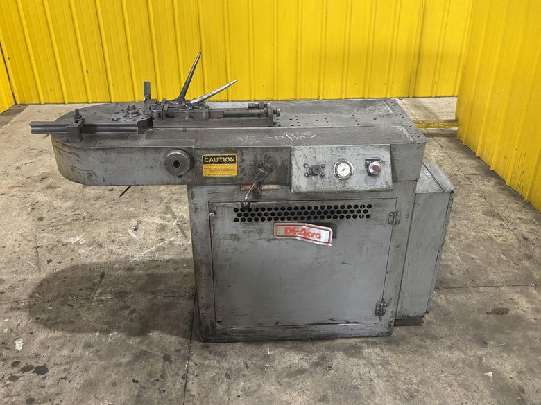 1-1/4" DIACRO MODEL #6 HYDRAULIC POWER PIPE & BAR BENDER: STOCK #23184