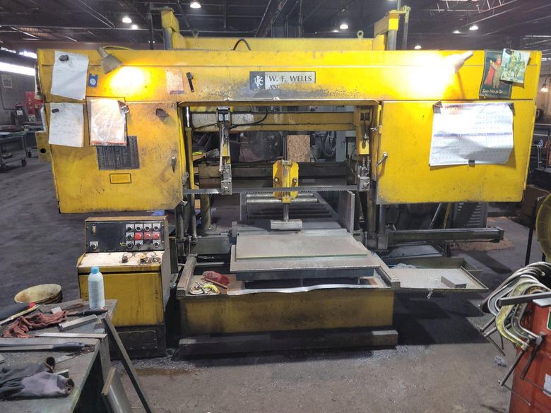 WF WELLS MODEL B-25-II HORIZONTAL BAND SAW