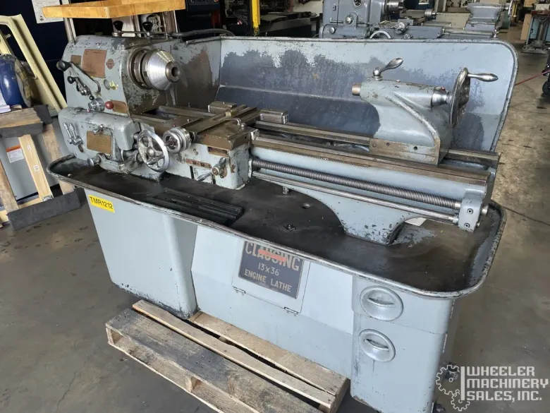 Clausing Colchester Model C Engine Lathe 13" x 36"  #8388 #1