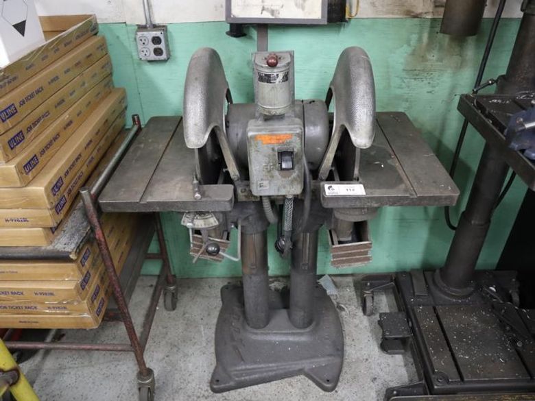 Apex Model 16-SDD 16" Industrial Double Disc Sander- Auction Item