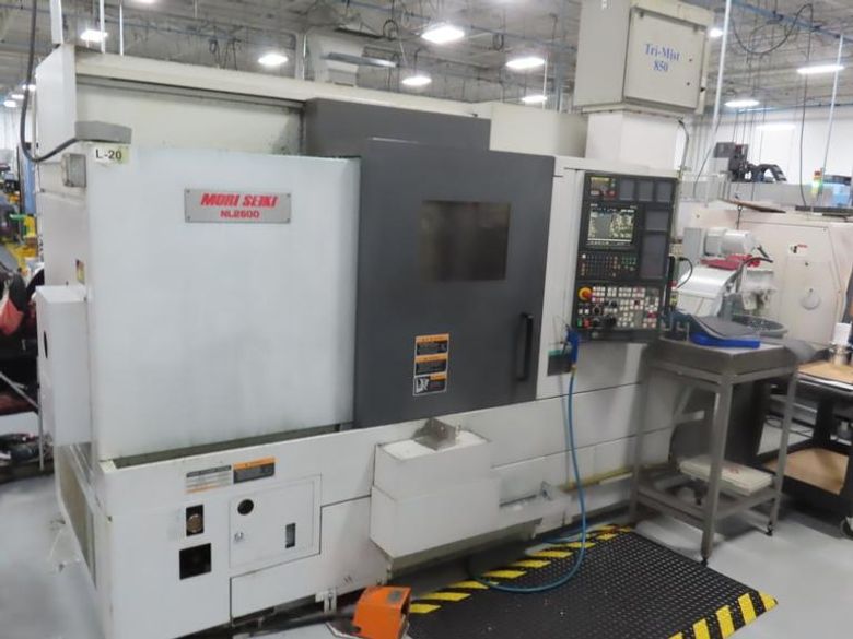 Mori Seiki NL2500MC/700 CNC Turning Center, MSX-850 CNC Control, Live Milling Capability, Tool Setter, Parts Catcher, Hi Pressure Coolant- Auction Item