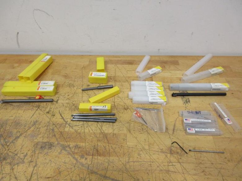 Kennametal Indexable Lathe Stick Turning Tools 3/4 & 1" Sizes, (12pcs) ***Most New in Packages***- Auction Item