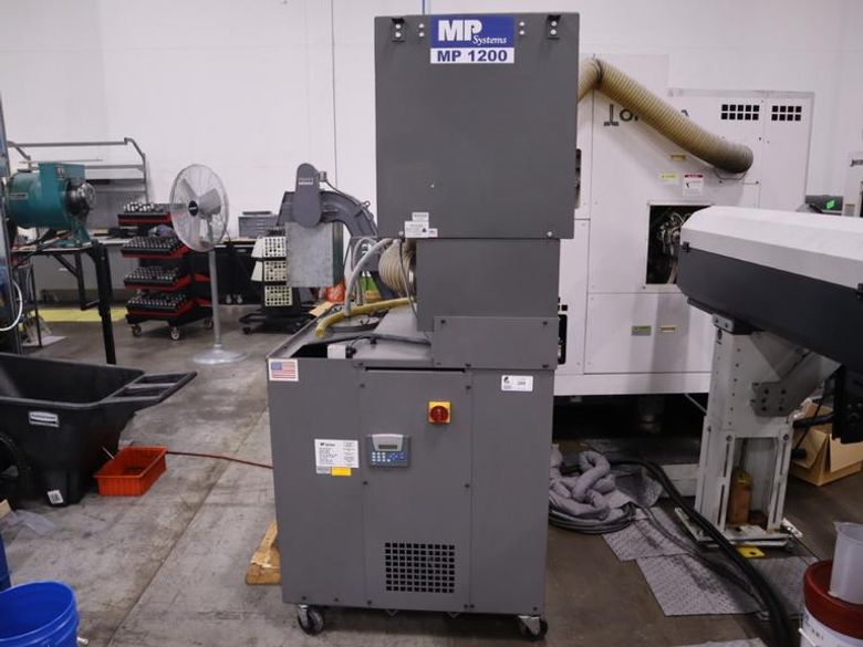 MP Systems Type AT RT 4P 1-3 High Pressure Coolant System with MP1200 Mist Collector- Auction Item