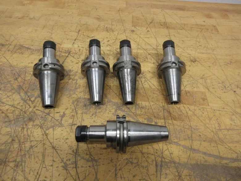 CAT 40 - ER16 Collet Chucks(5 pcs) - Acupro # CAT-40 ER16-3.500" Gage Length- Auction Item