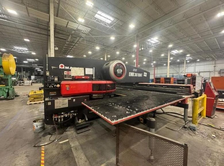 Amada EMK-3610NT 33 Ton Servo Driven CNC Turret Punch
