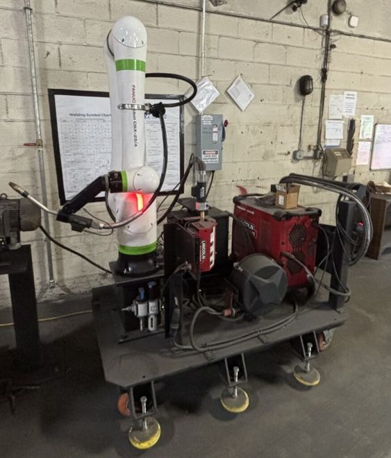 FANUC CRX-25iA Collaborative Robot Welding Cell