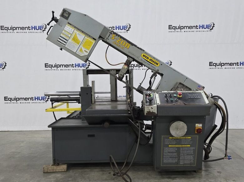 Hyd-Mech S-20A Series III 13″ x 18″ Automatic Horizontal Mitering Band Saw