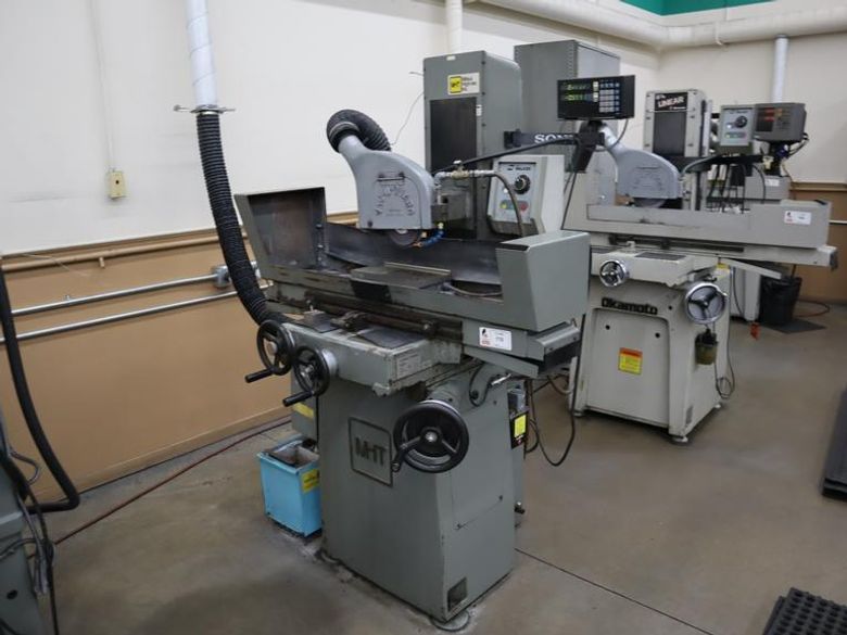Mitsui High-Tech MSG-200MH Hand Feed Surface Grinder,6"x18", Sony 1-Axis DRO, Electromagnetic Chuck, Coolant- Auction Item
