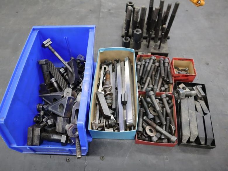 Step Clamps, Nuts, Bolts- Auction Item