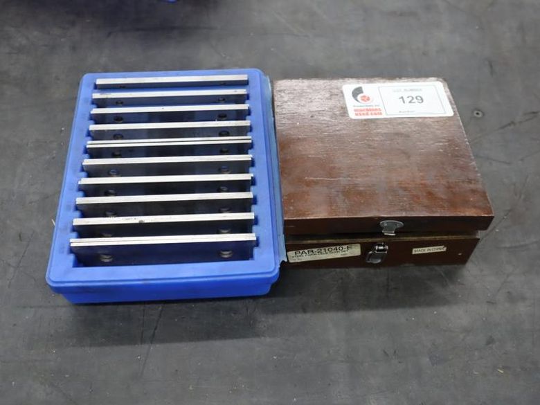 Vise Parallels (2) Sets for 6' Machine Vises- Auction Item