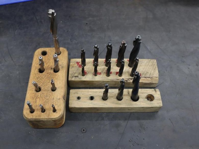 Core Drills, Assorted w Dividers- Auction Item