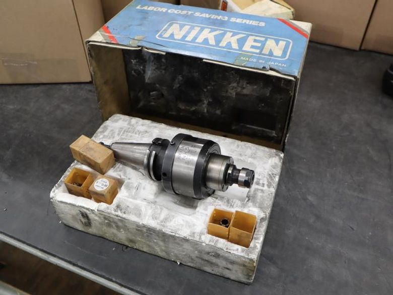 Nikken NX5 CT40 Taper Spindle Speeder, Max Input 4,000 RPM, Max Speed 20,000 RPM- Auction Item