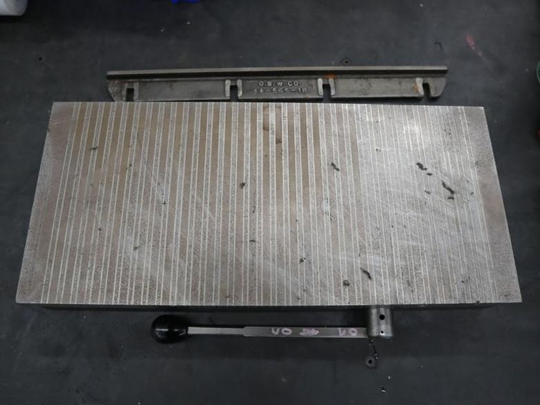 Walker Ceramax 8" x 18" Permanent Magnetic Chuck- Auction Item