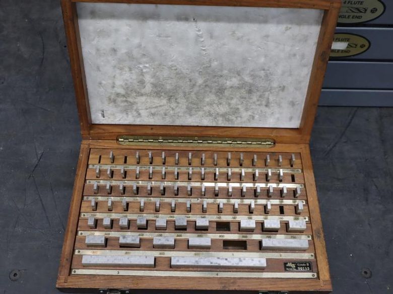 MG Gage Block Set, Grade B- Auction Item