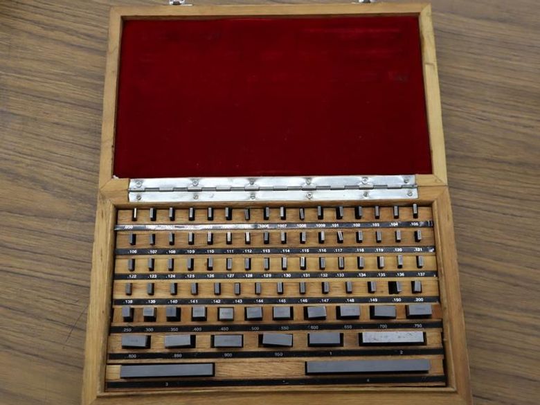 Gage Block Set .05-4" with Case- Auction Item