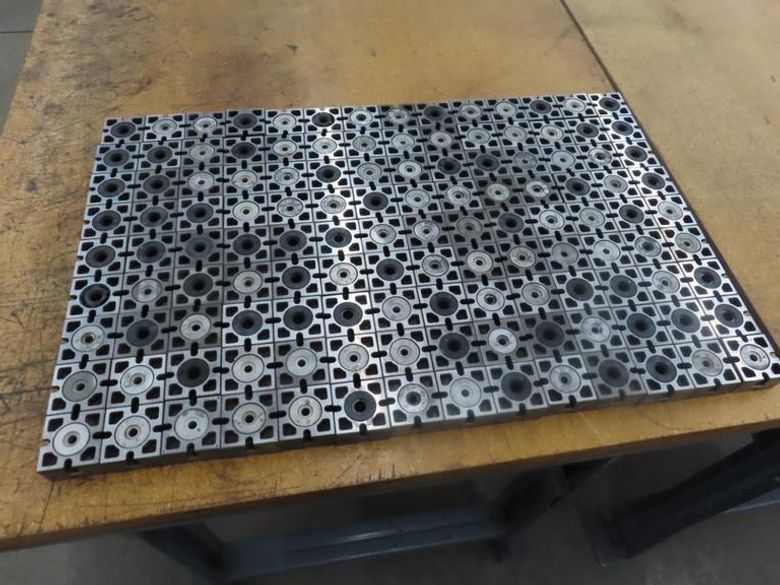 System 3R Macro Pallet / Electrode Holder, Large Assortment- Auction Item