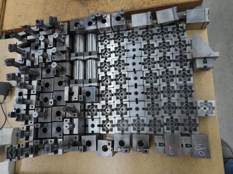 System 3R Macro Pallets w Top Plates, Assorted 20MM Electrode Holders And More!- Auction Item