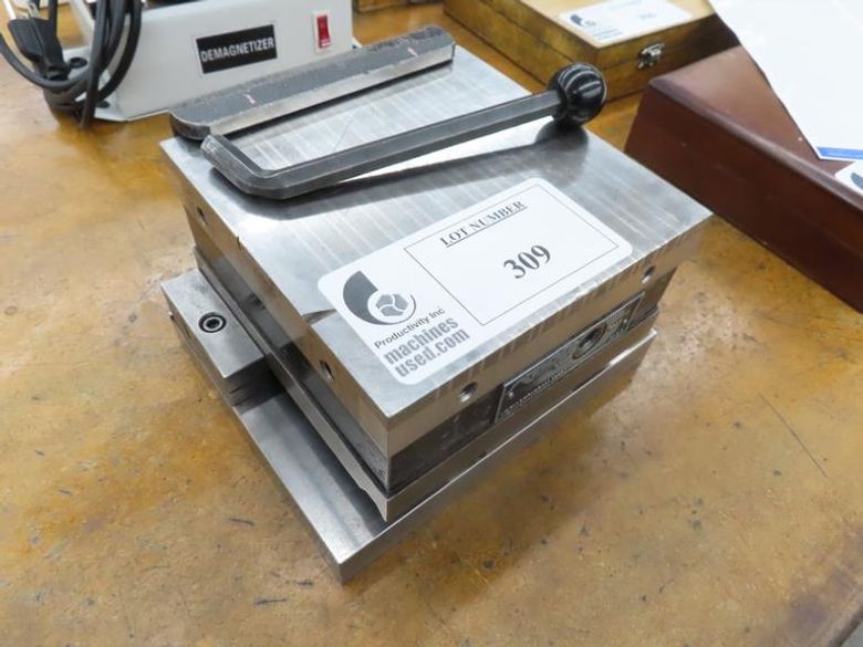 ATCO 6" X 6" Electromagnetic Chuck w Allen Wrench- Auction Item