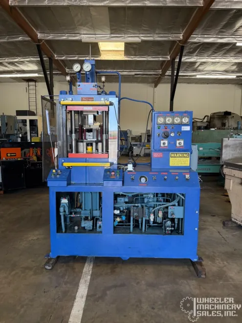 HULL 359-H Hydraulic 4-Post Platen Press #7746 #2