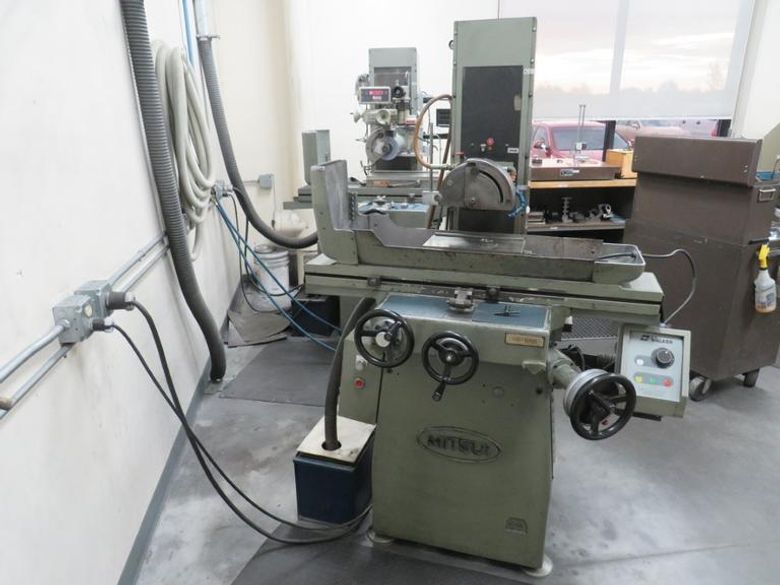 Mitsui Seiki MSG-200MH Hand Feed Surface Grinder, 6"x12" Chuck, Coolant (Located at Cullinan Rigging in Ramsey, MN)- Auction Item