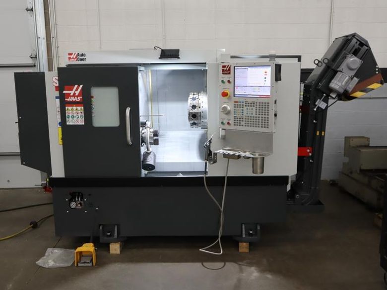 Haas ST-10 CNC Lathe Turning Center with 6K Live Milling, C-Axis, 24 Station BT Turret, Auto Tool Presetter, 14 Spindle Hours!
