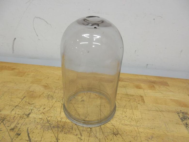 Glass Bell Jar Vacuum Chamber 6" x 10"- Auction Item