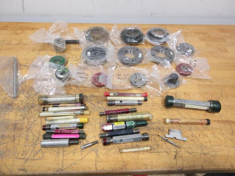 Master Ring Gages, ID/OD Thread Gages, Assorted Sizes and Brands- Auction Item