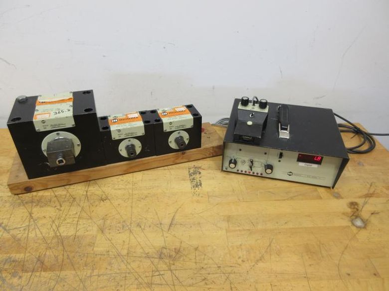 Mountz ETA Mark V Digital Torque Readout Unit and Torque Transducers 1-10, 10-100 & 50-500 Ft Lbs- Auction Item