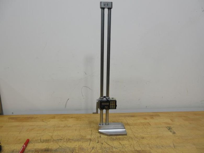Mitutoyo 192-657, Dual Column 24" Digital Height Gage- Auction Item