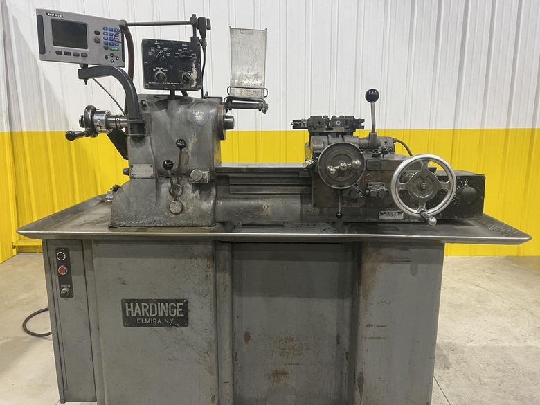9" X 14" HARDINGE MODEL #HC CHUCKER TURRET LATHE: STOCK #20290