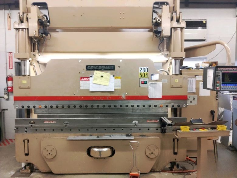 Cincinnati 90AFX8FT 90 Ton x 10′ CNC Hydraulic Press Brake
