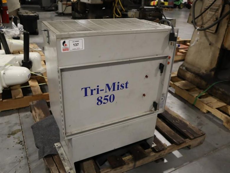 Tri-Mist 850 Mist Collector, Single Phase- Auction Item