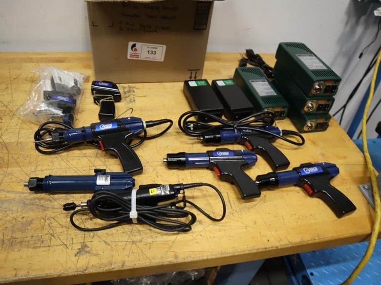 Used ASG Electric Torque Wrenches with H10S Power Units (4), and (1) Sumake Unit- Auction Item